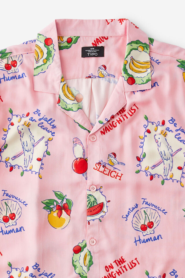 Christmas Party Shirt, CHRISTMAS FRUITS AND ANIMALS