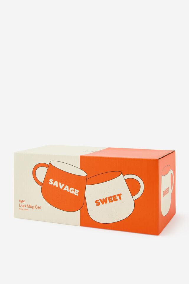 Duo Mug Set, SAVAGE SWEET