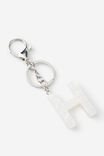 Alpha Keyrings, H / MOTHER OF PEARL - example image 1