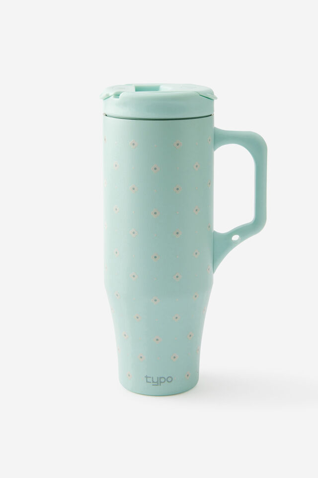 Loft Tumbler 1.2L, RETRO POLKA MINTY