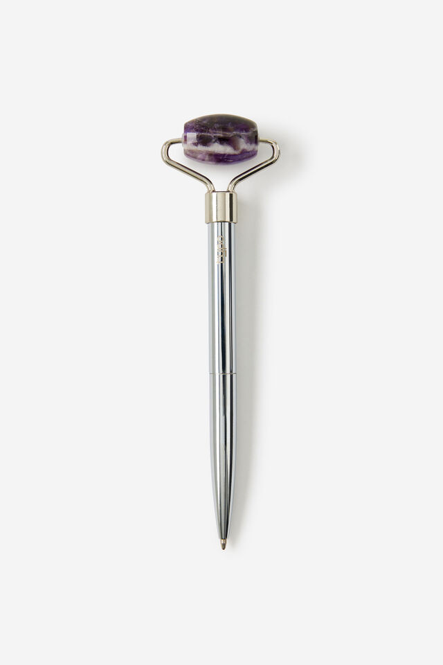 Roller Ballpoint Pen, AMETHYST