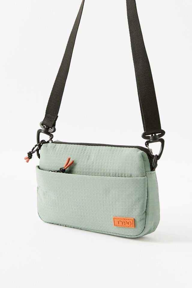 Metro Crossbody, TYPO GREEN