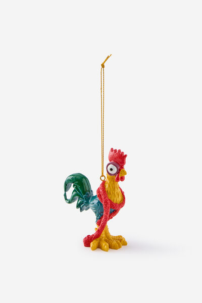 Collab Resin Christmas Ornament, LCN DIS MOANA HEI HEI