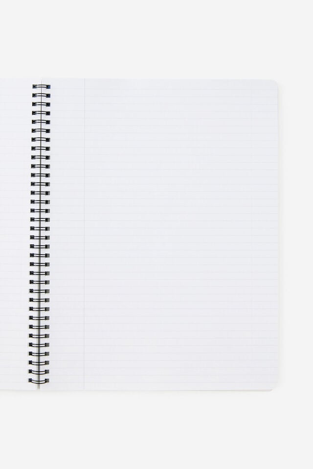 A4 Spiral Lined Notebook, BLUE SKIES