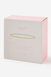 Bulbous Bowl, OLIVE MOSS / STRAWBERRY PINK - example image 4