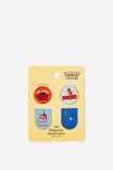 Magnetic Bookmarks 4Pk Collectors, LCN WB LOONEY TUNES - example image 1