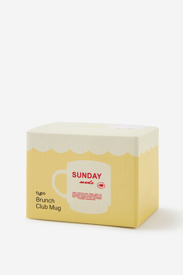 Brunch Club Mug, SUNDAY MODE