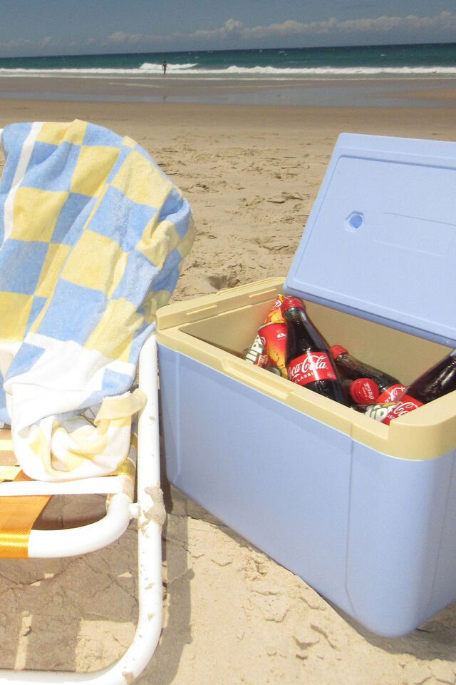 Cooler Box 14L, BLUE SKIES AND LEMON