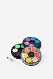 18Pc Watercolour Paint Discs, MULTI - alternate image 1