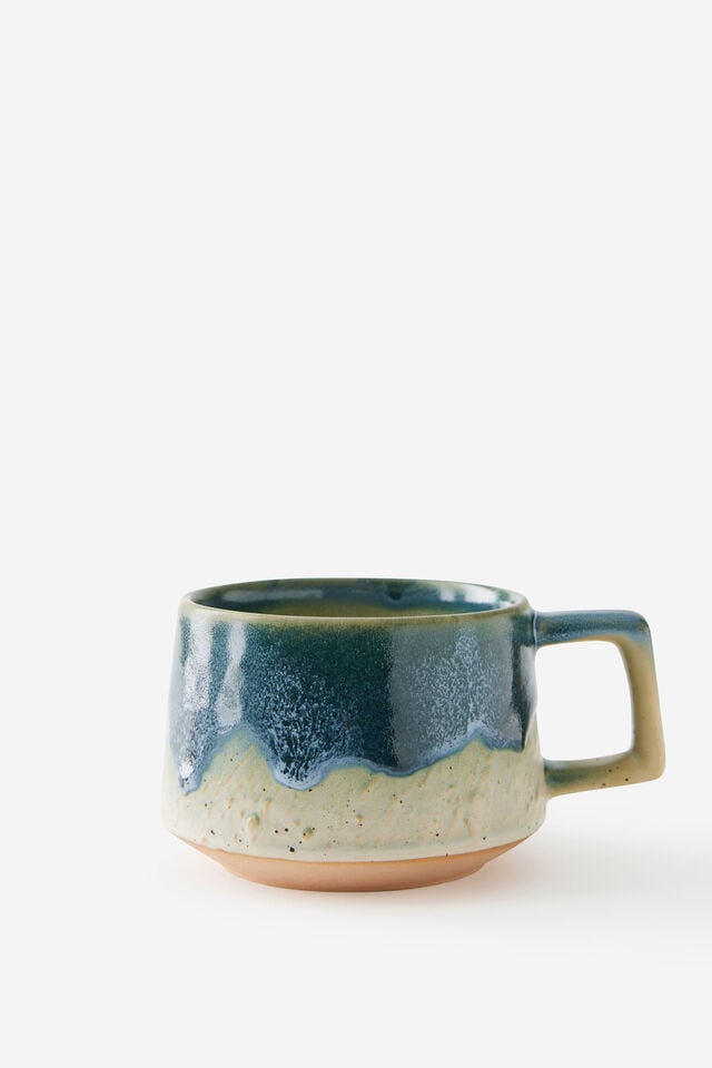 Glazed Ceramic Mug, NORTH SEA