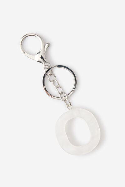 Alpha Keyrings, O / MOTHER OF PEARL