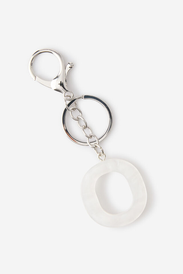 Alpha Keyrings, O / MOTHER OF PEARL