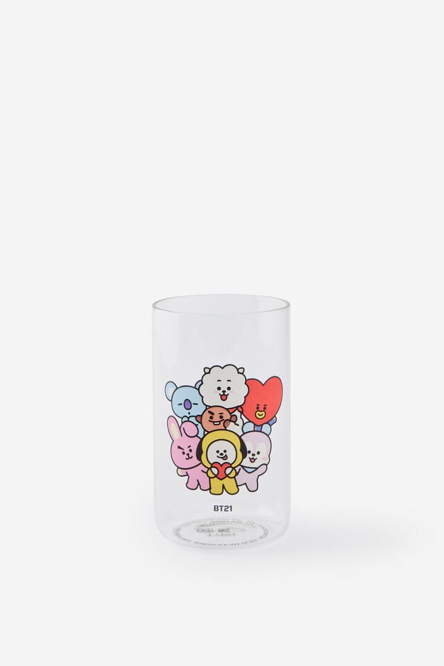 Collab Boba Smoothie Cup, LCN BT21 LINE FRIENDS / BLACK