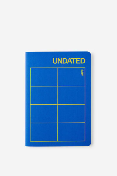 Undated A5 Weekly Open Agenda Diary, OCEANA/WASABI