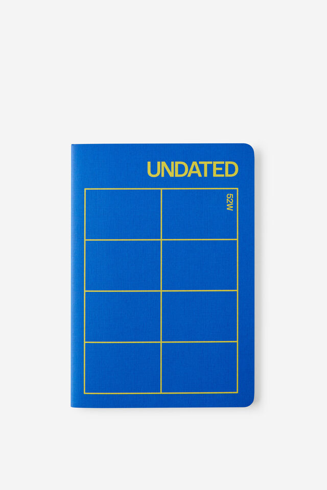 Undated A5 Weekly Open Agenda Diary, OCEANA/WASABI