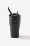 Personalised Loft Smoothie Cup 700Ml, BLACK - alternate image 2