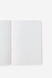 A5 Penpal Notebook, STRAWBERRY MILK LAVA RED - example image 2