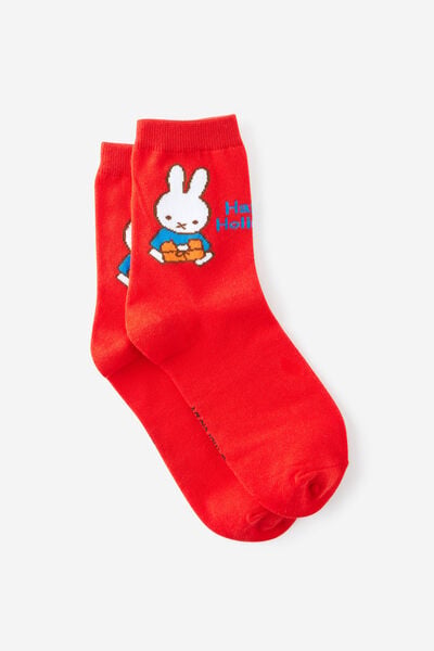 Collector Christmas Crew Socks, LCN MIF MFFY PRESENT