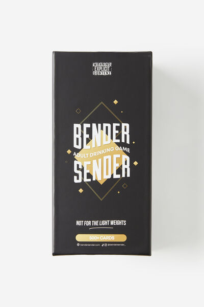 Bender Sender Drinking Game, ASSORTED