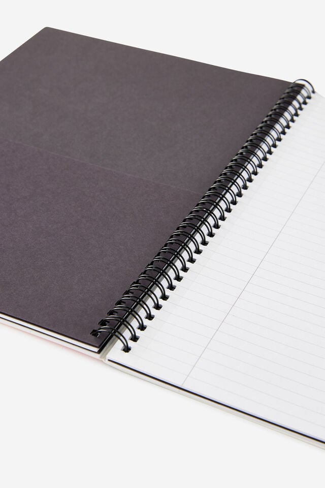 A4 Subject Spiral Lined Notebook, RABBIT TOMATOES