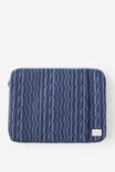 Campus 16 Inch Laptop Case, ZIG ZAG NAVY - alternate image 1
