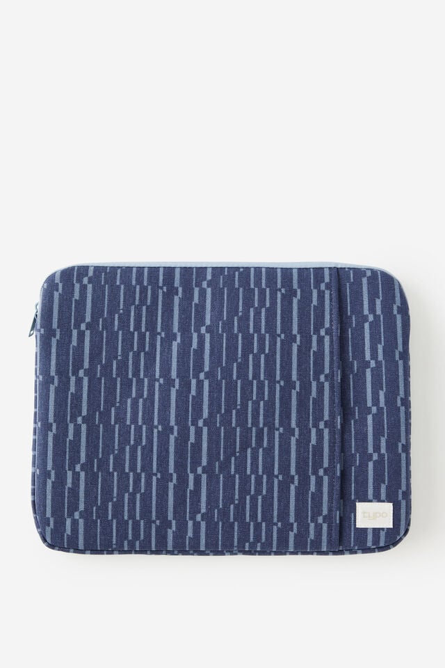 Campus 16 Inch Laptop Case, ZIG ZAG NAVY