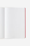 A4 Stitch Notebook, SWEET RED - alternate image 2