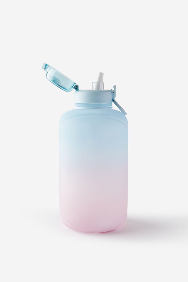 The 2L Lifter Drink Bottle, ARCTIC BLUE/BLOSSOM PINK