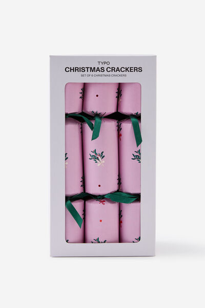 Christmas Crackers 6Pk, MISTLETOE BOWS GAME