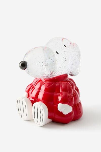 Collab Premium Snow Globe, LCN PEA SNOOPY JACKET