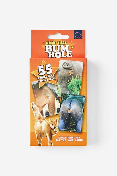 Name That Bumhole Game - Dino Edition, ASSORTED