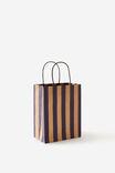 BLUE AND CRAFT STRIPE