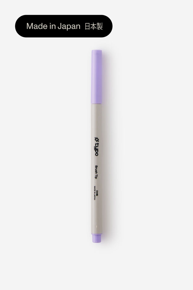 Brush Tip Pen, WISTERIA
