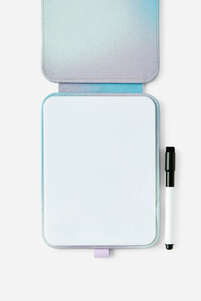 Personalised Flip It Memo Board, DIFFUSION SILVER LILAC