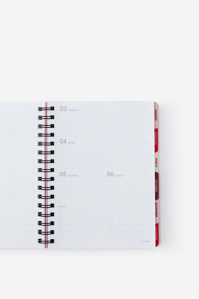 26/27 Weekly Planner, STRAWBERRY MILK TOMATO