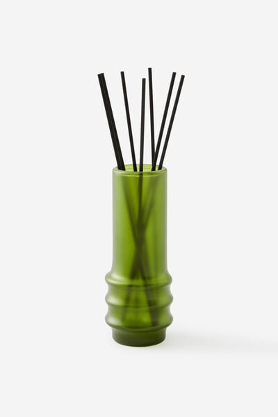 Frosted Reed Diffuser Set, HIDDEN FOREST GREEN