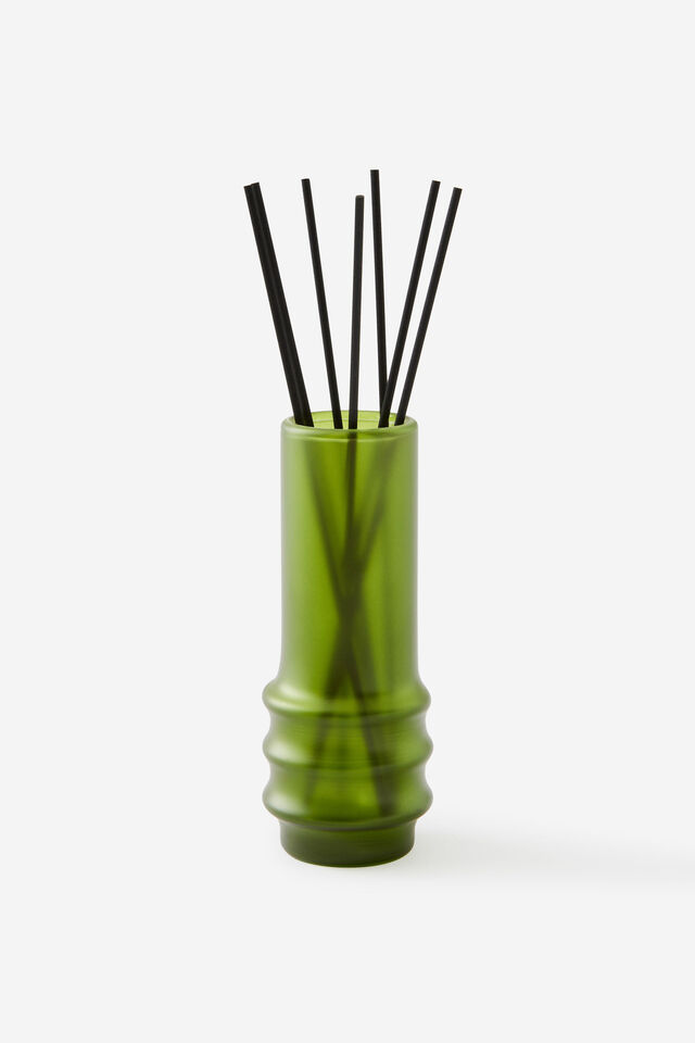 Frosted Reed Diffuser Set, HIDDEN FOREST GREEN