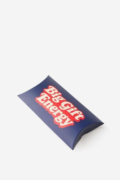 Small Pillow Gift Box, BIG GIFT ENERGY
