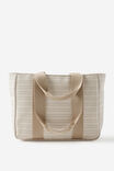 Pro Oversized Tote, TAN CHECK - alternate image 3