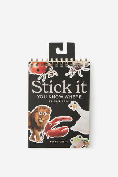Stick It Sticker Book, GOOGLY ANIMALS