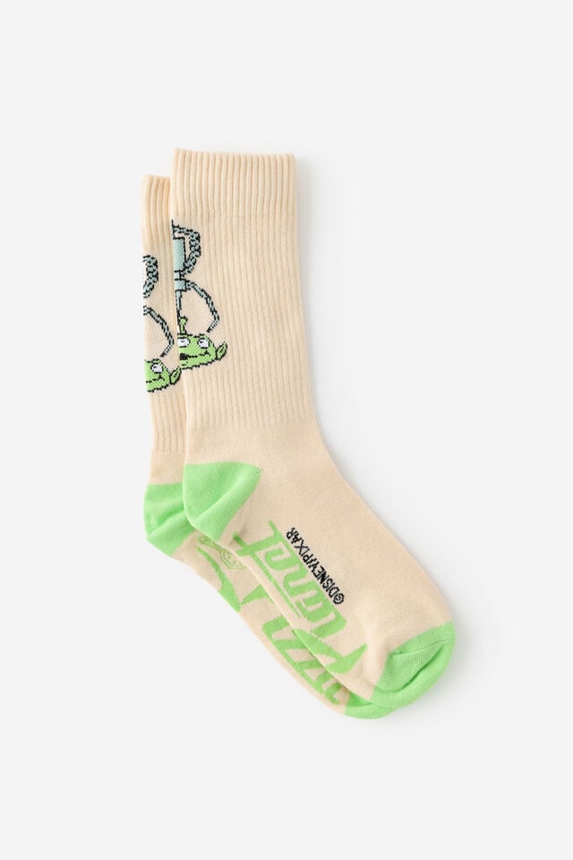 Collector Crew Socks, LCN DIS TOY STORY ALIEN