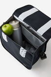 Personalised Mode Lunch Bag, BLACK - example image 3