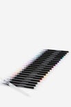 Watercolour Brush Pen 20Pk, MULTI V2 - example image 3