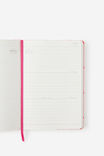 2027 A5 Weekly On Schedule Diary, STRAWBERRY MILK DITSY CHERRIES - example image 2