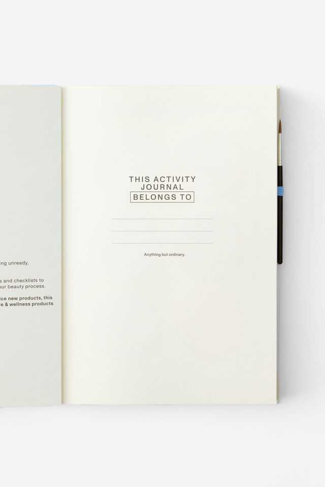 Premium B5 Activity Journal, GLOW GUIDE BEAUTY/SELF CARE