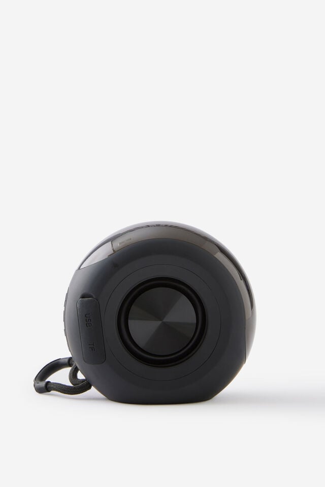 Wireless Led Portable Speaker, BLACK