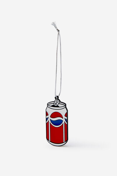 Collab Metal Christmas Ornament, LCN PEP PEPSI CAN