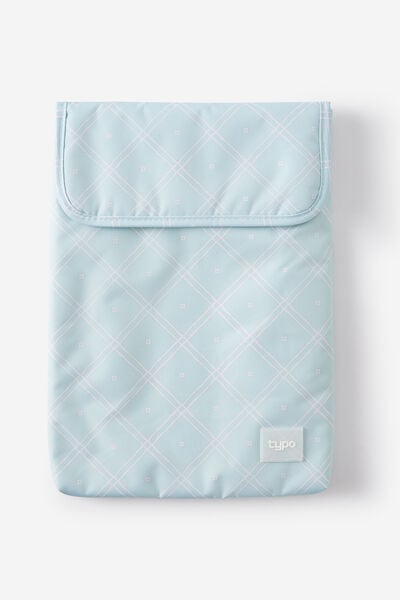 Mode 14 Inch Laptop Sleeve, MINTY GRID
