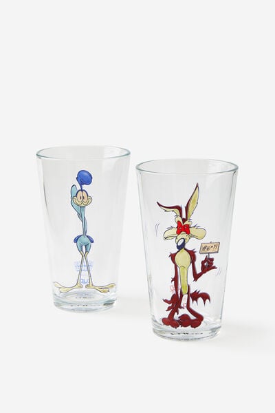 Collectors Tumbler 2 Pack, LCN WB LOONEY TUNES ROAD RUNNER & COYOTE