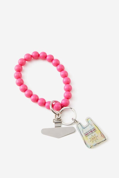 Beaded Wrist Strap, POSIE